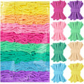 daheypong 800 piezas Bucles de repuesto para telar de 7 pulgadas - 8 colores Bucles de telar para hacer agarraderas, resistentes bandas de nylon para manualidades para niños, adultos y proyectos DIY
