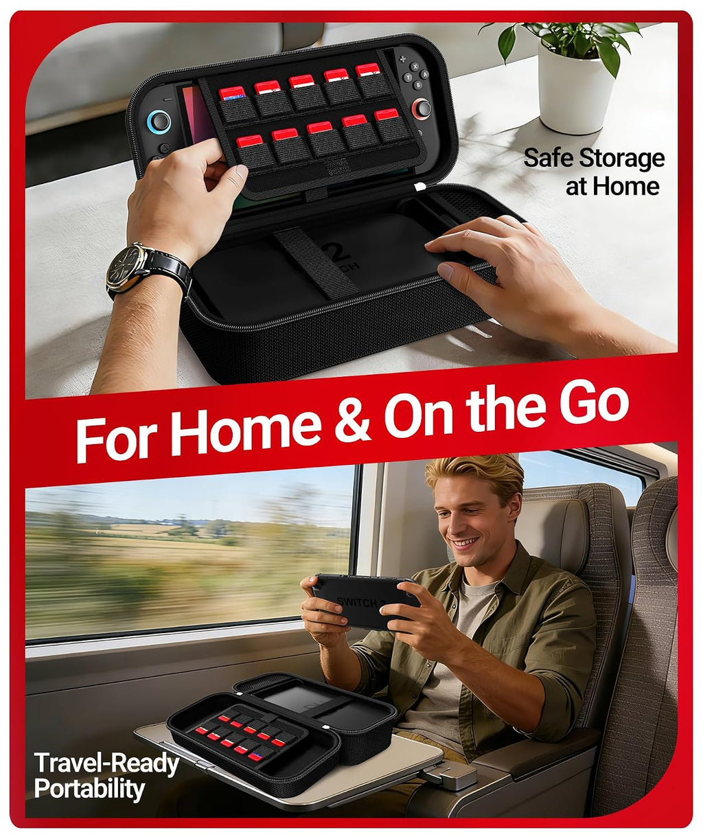 ivoler Funda de transporte para Nintendo Switch 2 / Switch / OLED Model
