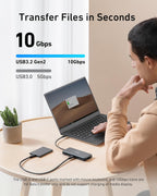 Anker, A83830A1, hub USB 4 de 3 puertos