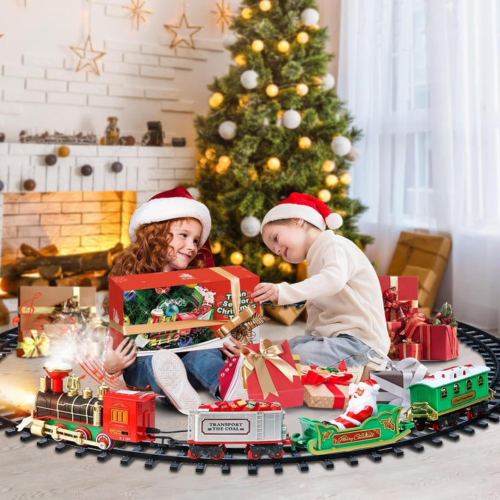 Juego de tren de Navidad Juguetes de tren colgante