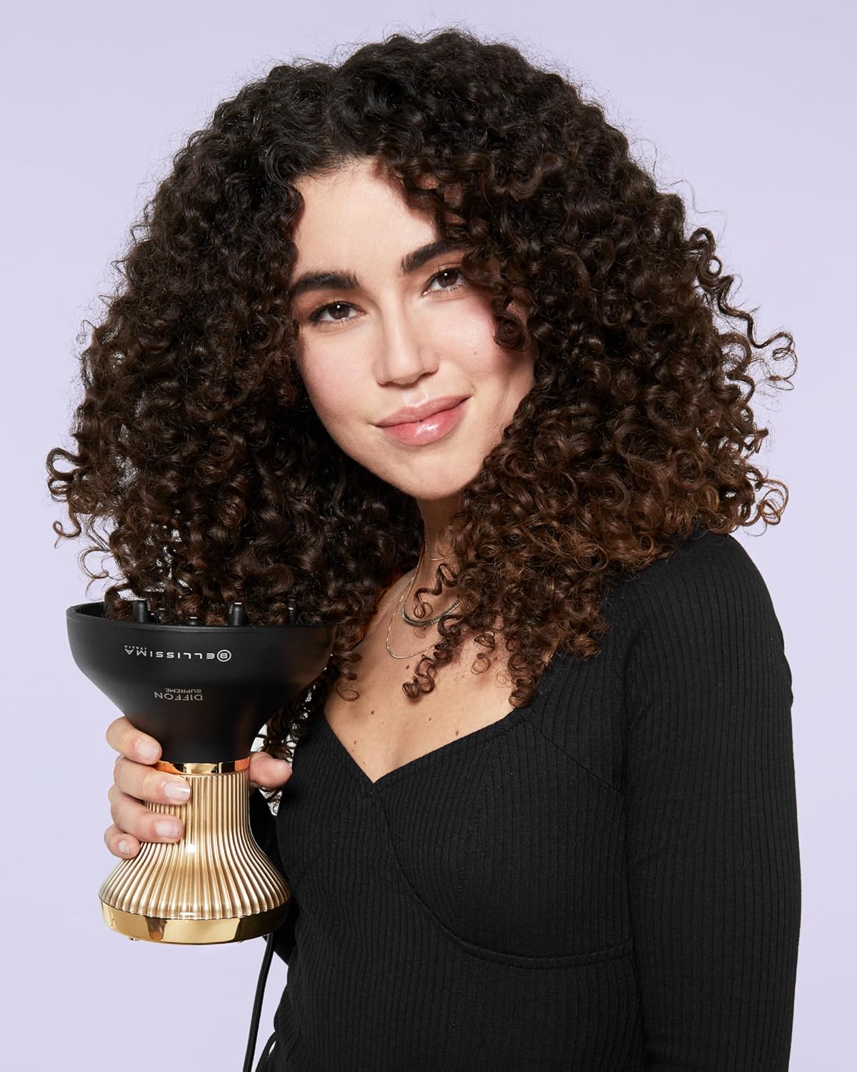 Bellissima Diffon Supreme Difusor y Secador de Pelo para Cabello Ri...