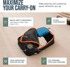 TRIPPED Travel Gear Paquete de 6 cubos de compresión para equipaje de mano