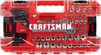 CRAFTSMAN - Juego de herramientas mecánicas Versastack, mando de 1/4 y 3/8 pulgadas, 71 piezas (CMMT45171)