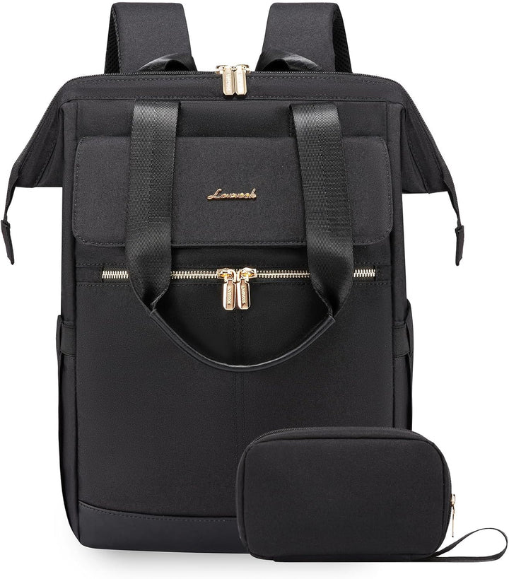LOVEVOOK Mochila para laptop para mujeres, mochila de trabajo conve...