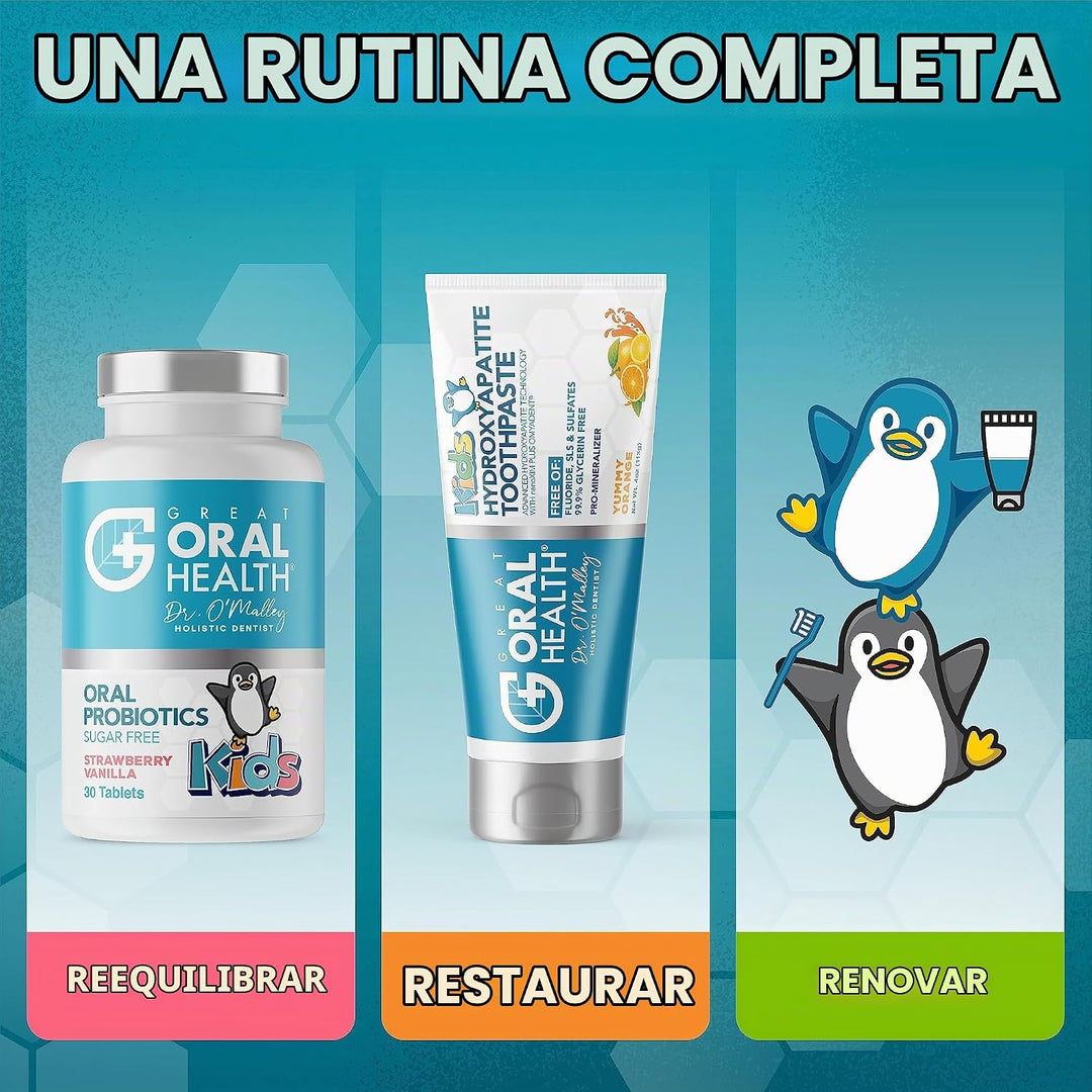 Probióticos orales para niños, probiótico para el cuidado bucal par...