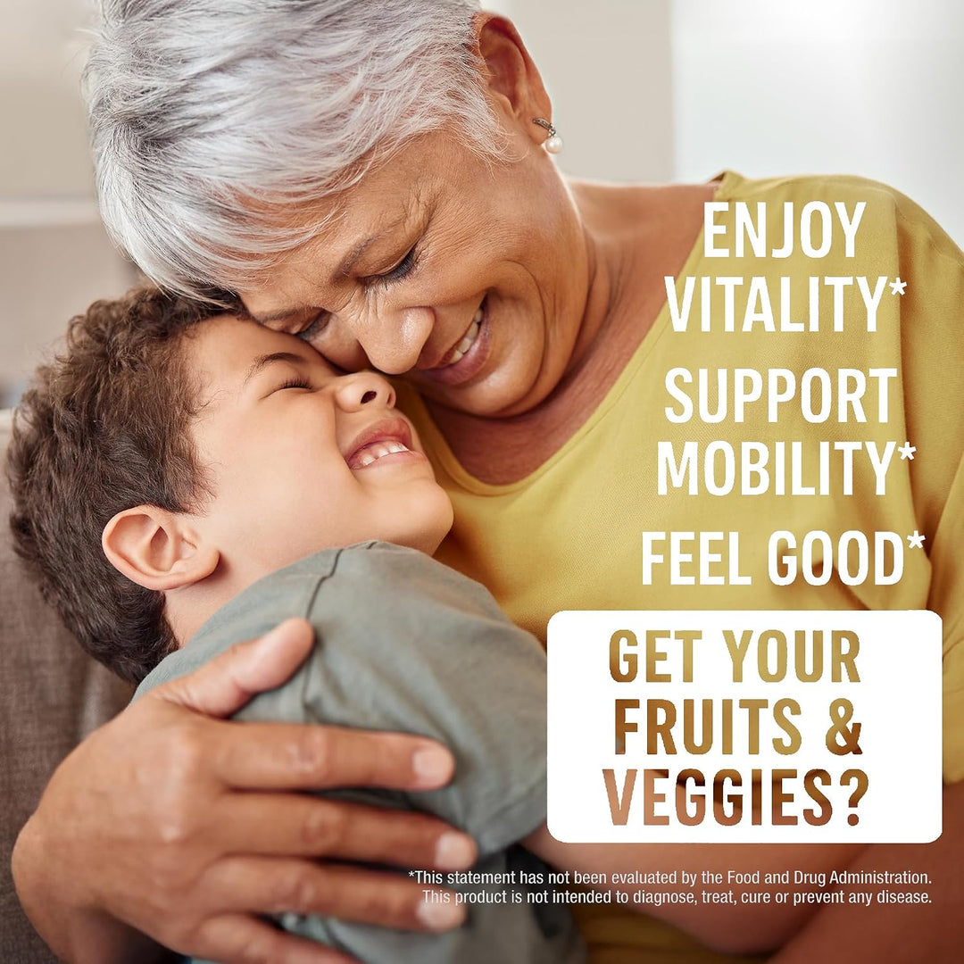 FeelGood Superfoods Vita Fruit and Veggies Cápsulas \u2013 25 ingre...