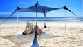 SUN NINJA Tienda de campaña de playa, refugio solar, toldo de sombra de
