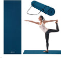 Gaiam Essentials 1/4" Thin (6mm) Yoga & Pilates, Fitness & Exercise Mat con Easy-Cinch Carrier Strap Cusion Support para Fitness y Gym Workouts