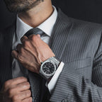 FEICE Reloj automático para hombres, reloj mecánico luminoso impermeable