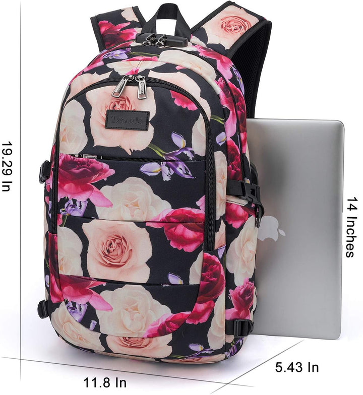 Tzowla - Mochila para computadora portátil de negocios, resistente...