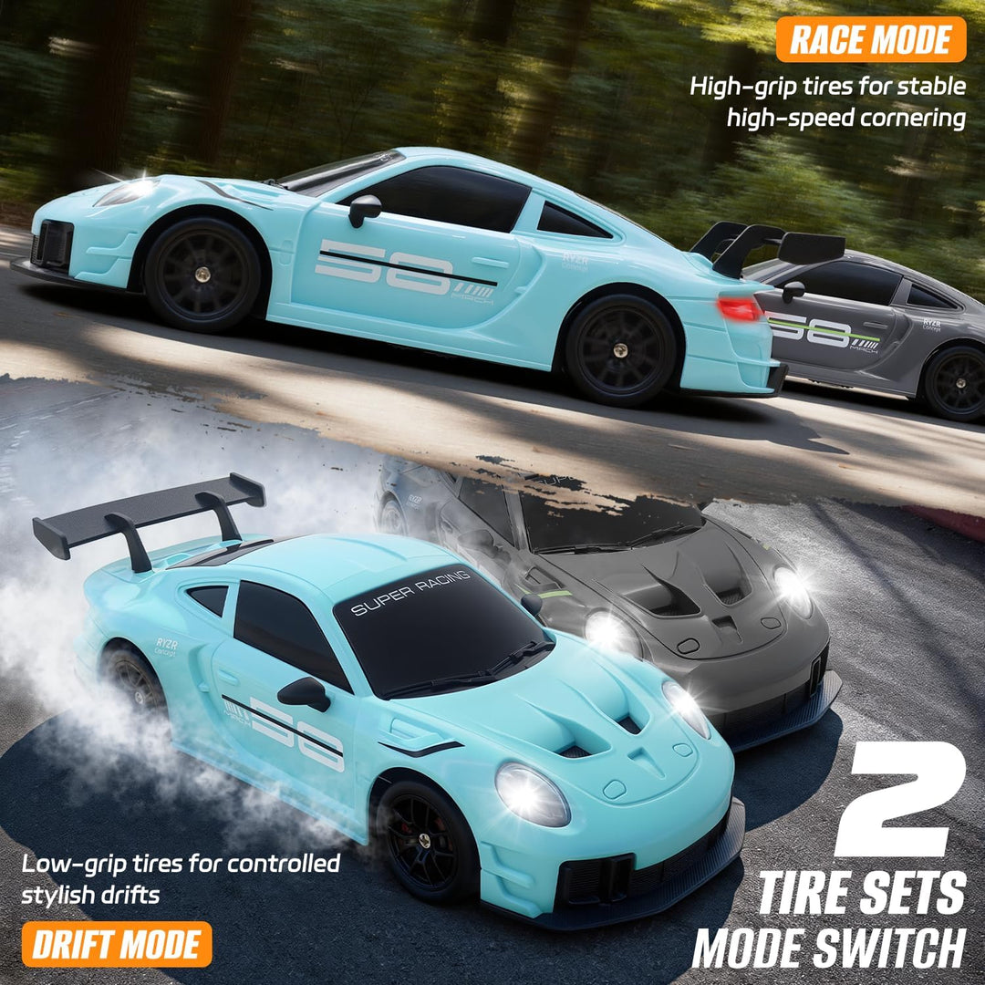 Aka Supaku Auto de deriva a control remoto, 1:24 4WD coches de cont...