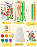 Montessori - Juego de mesa para niños de 3 a 6 años, juguete educativo de