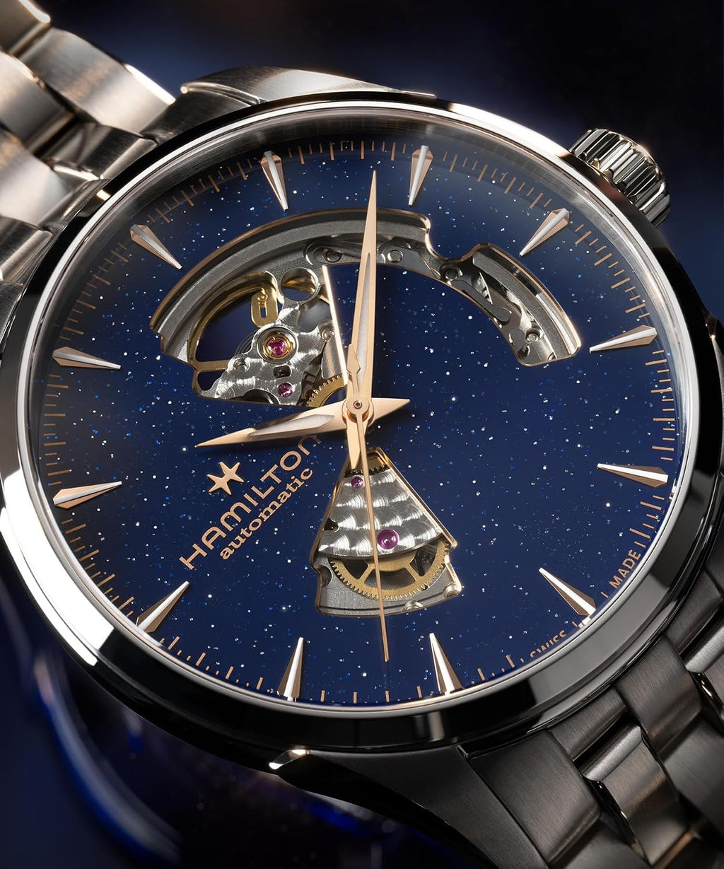 Hamilton Jazzmaster Reloj automático para hombre, acero inoxidable de 1.654
