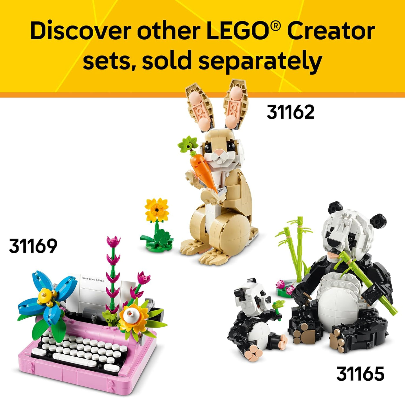 LEGO Creator 3 en 1 Juguete juguetón para gatos juguete de