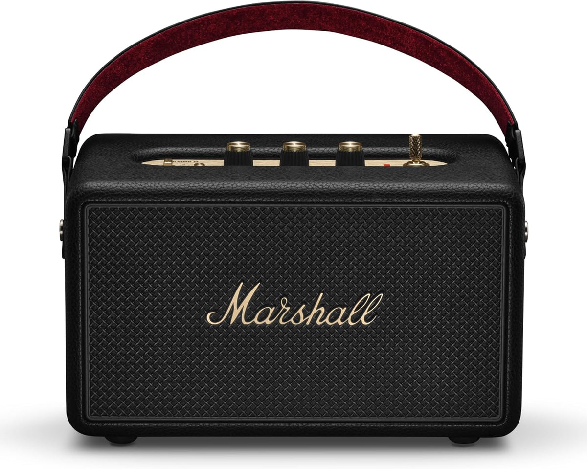 Marshall Kilburn III Altavoz Bluetooth portátil - Negro y latón