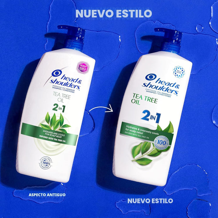 Head &amp; Shoulders - Champú y acondicionador anticaspa de aceite...