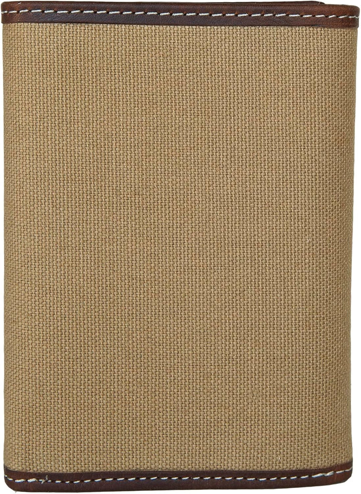 Lucky Brand Men's Trifold Wallet | ID Window | Card Slots | Gen...
