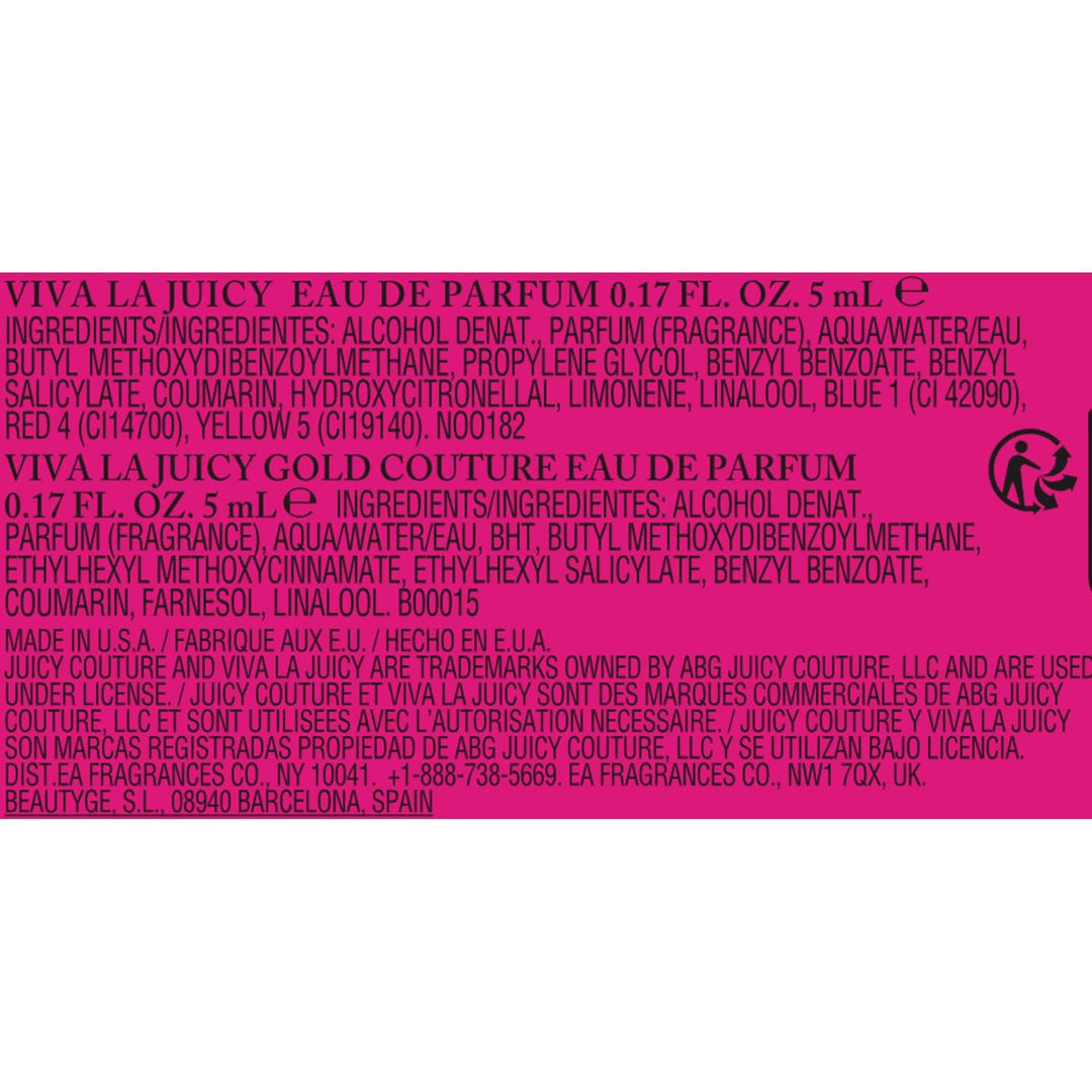 Juicy Couture Viva La Juicy Eau De Parfum, Perfume para Mujer con N...
