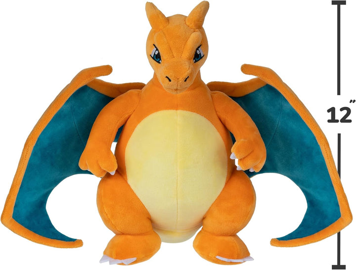 Peluche de Pokémon Charizard - Felpa suave de 12 pulgadas con detal...