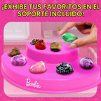 Barbie Rock Collection Box con 200 Rocks, Minerals, Crystals, y Geode