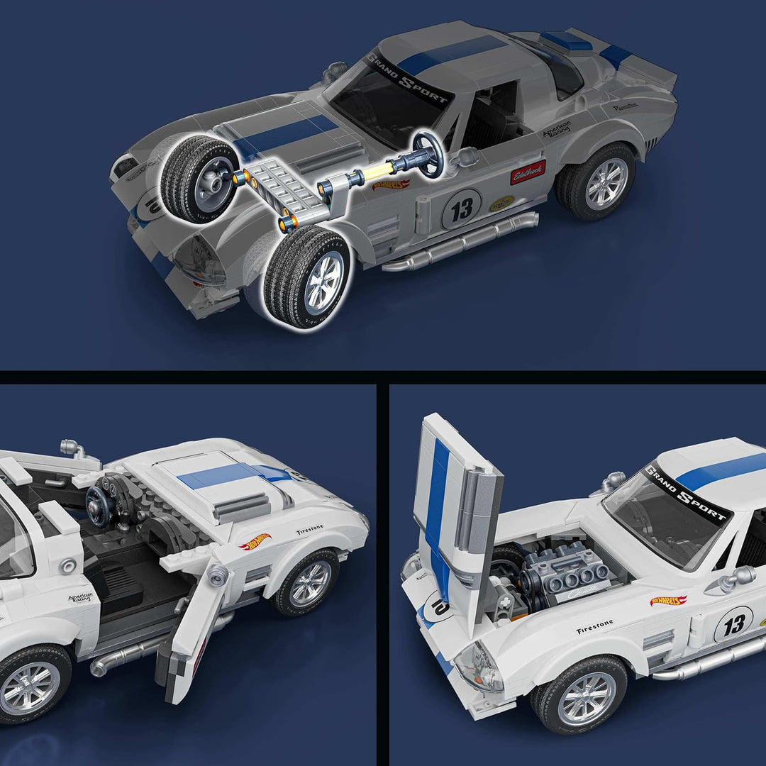 Mattel Brick Shop Hot Wheels - Juego de construcción de la serie El...