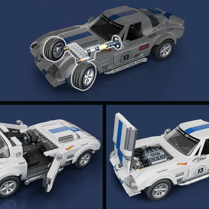 Mattel Brick Shop Hot Wheels - Juego de construcción de la serie El...