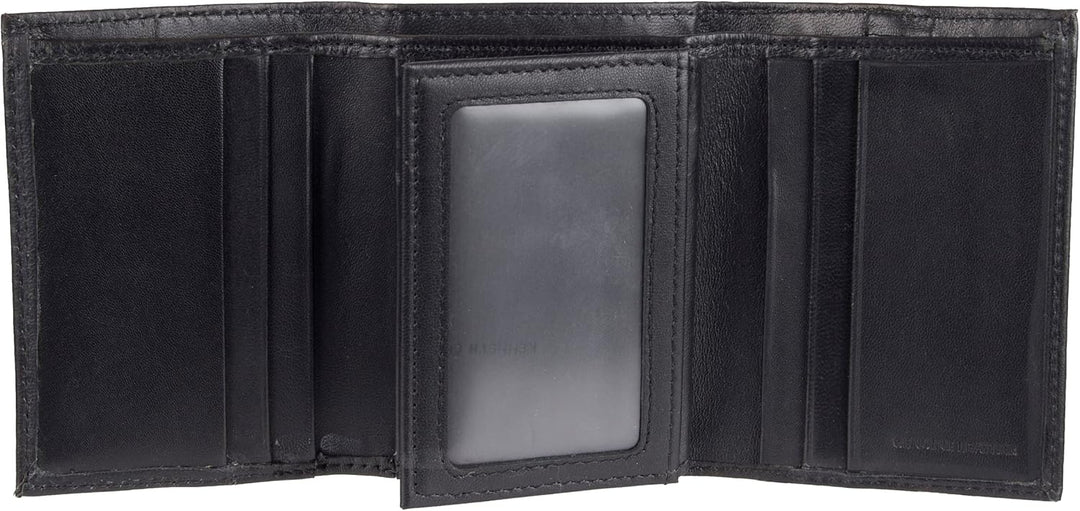 Kenneth Cole - Billetera para hombre de cuero RFID, diseño delgado...