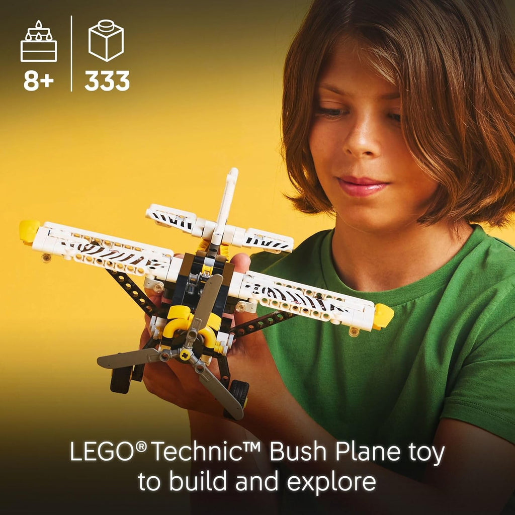 LEGO Technic Bush Plane Toy - Juguete de avión para