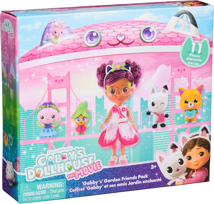 Gabbys Dollhouse La Película paquete de amigos del jardín