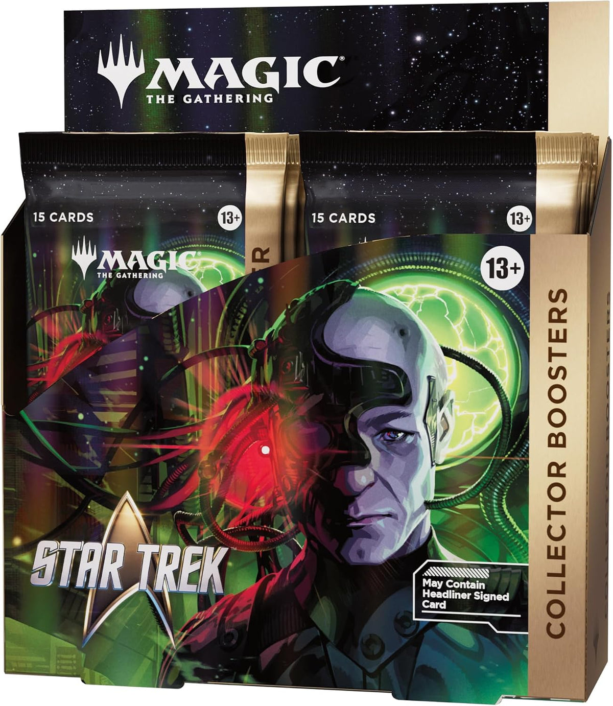 Magic: The Gathering | Caja de refuerzo para coleccionista de Star Trek