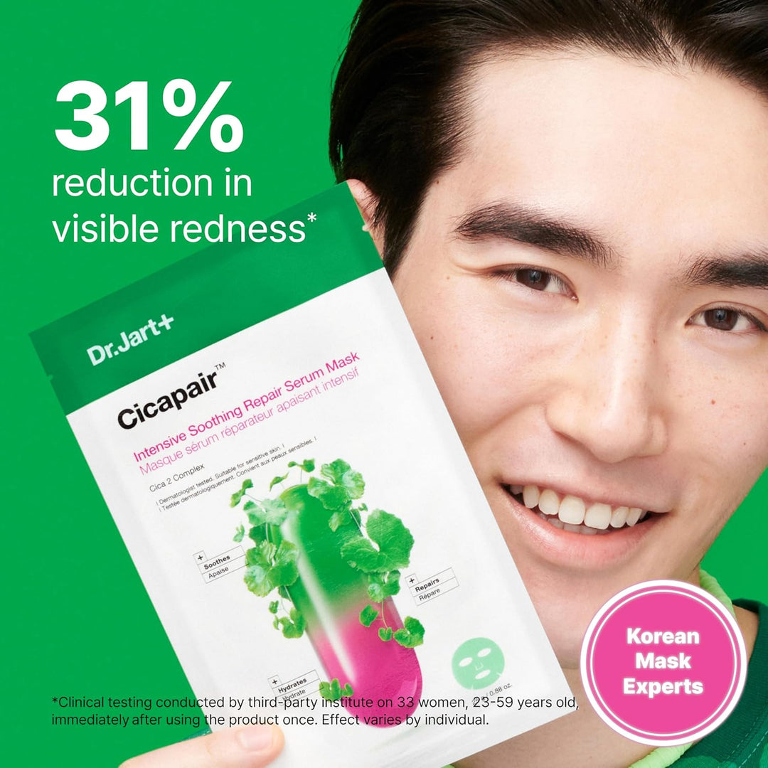 Dr.Jart+ Cicapair Sensitive Skin Serum Mascarilla facial coreana pa...