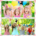 Liliful Paquete de 8 pulseras de peluche para niños, diseño de cerdo