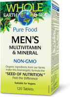 Natural Factors Whole Earth & Sea Multivitamínico y mineral par...