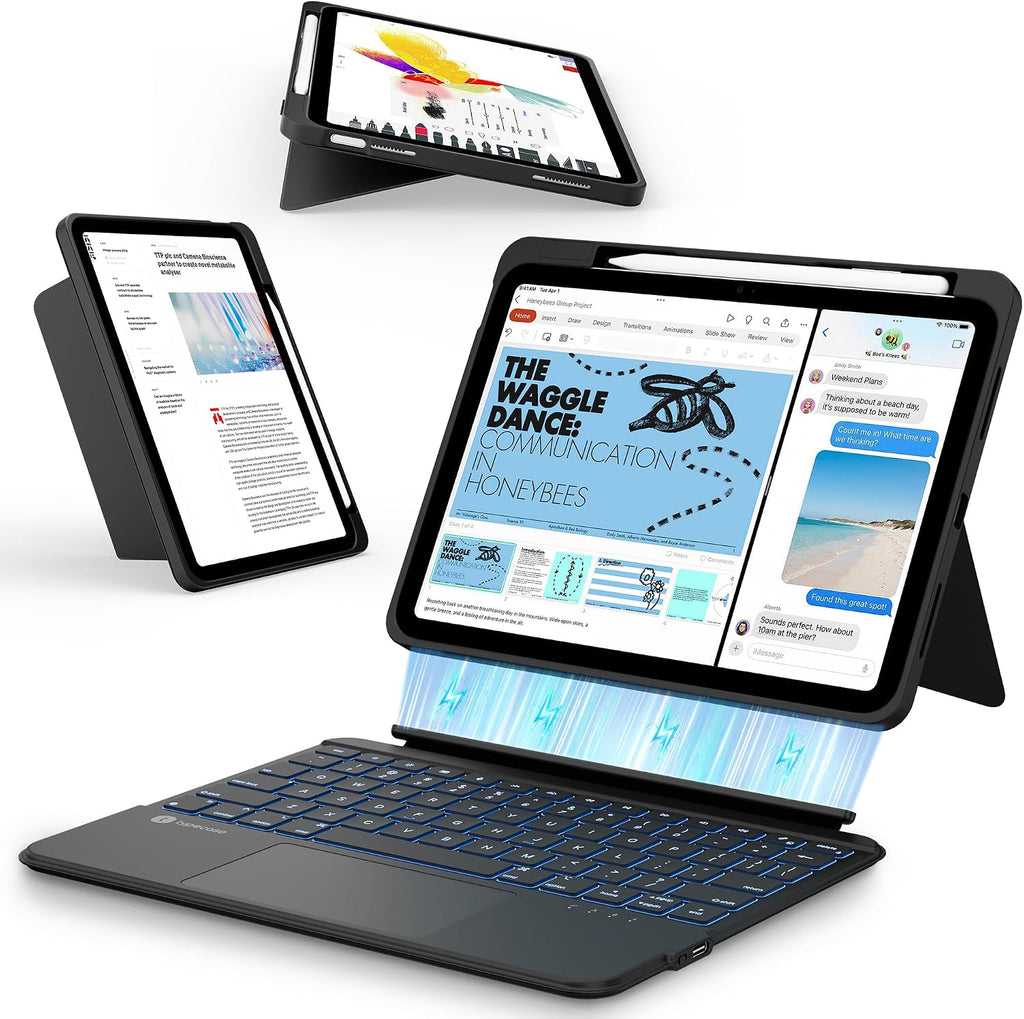 typecase Funda para iPad A16 de 11ª/10ª generación con teclado
