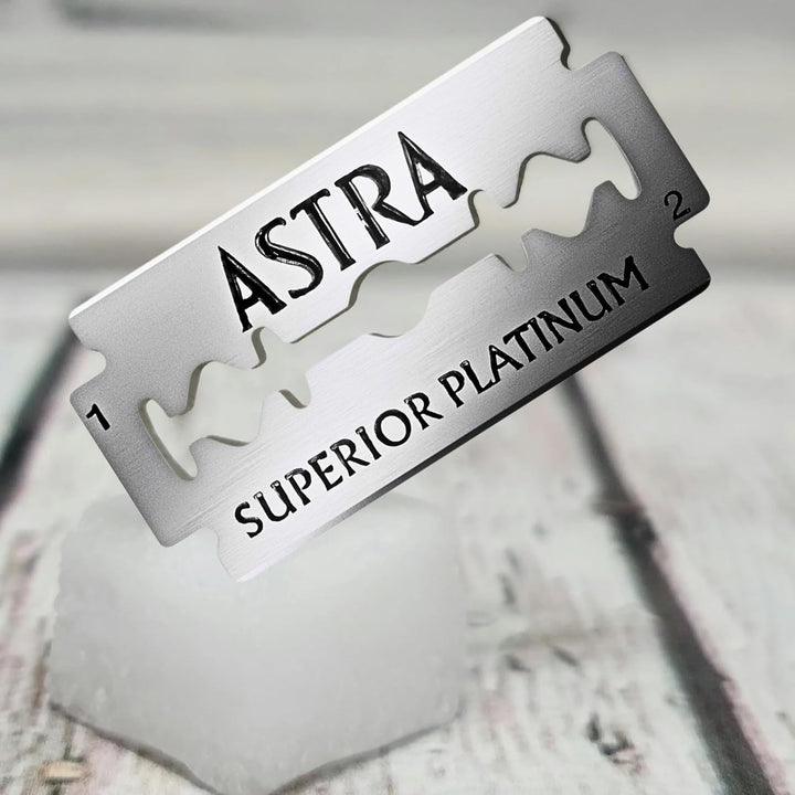 The Shave Factory Astra Platinum - Cuchillas de afeitar de segurida...