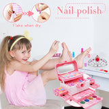 Kit de Maquillaje para Niñas - Maquillaje Lavable No Tóxico para Ni...