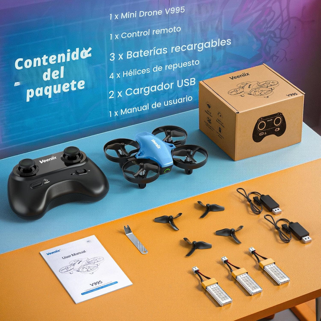 Veeniix V995 Mini Drone para niños y principiantes