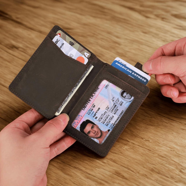 SparkMark Cartera delgada con bloqueo RFID para hombres | Cartera d...