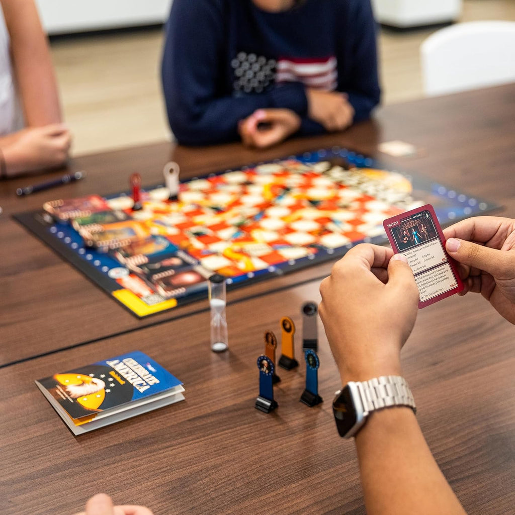 Celebrate America – trivia de Historia de EE. UU. y Civismo (Juego de mesa)