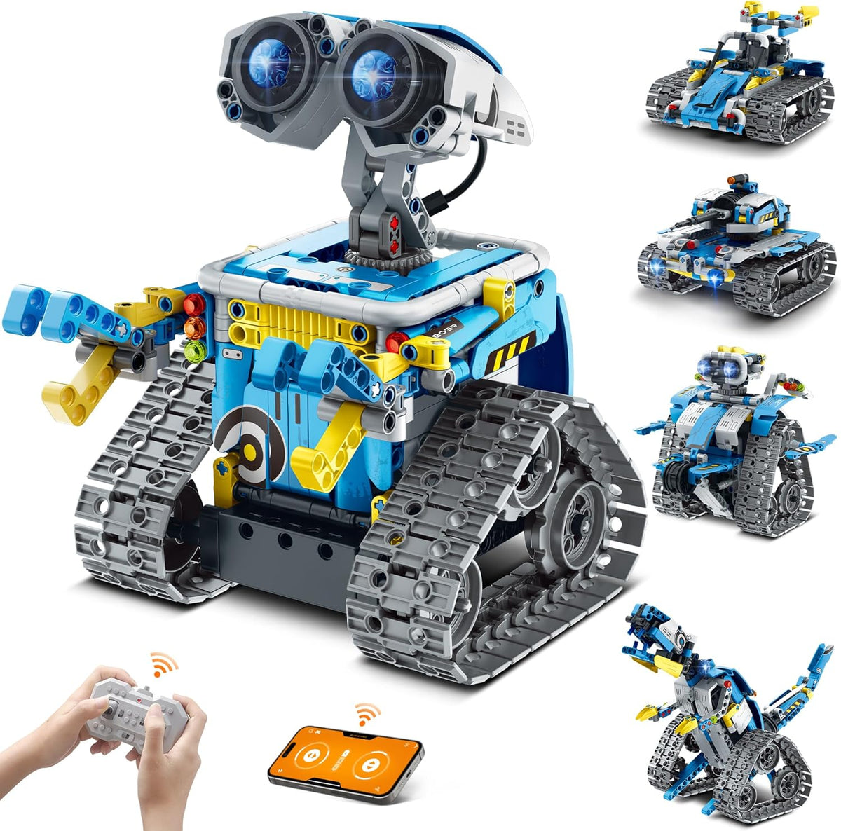 Mibido Kit de construcción de robot con control remoto