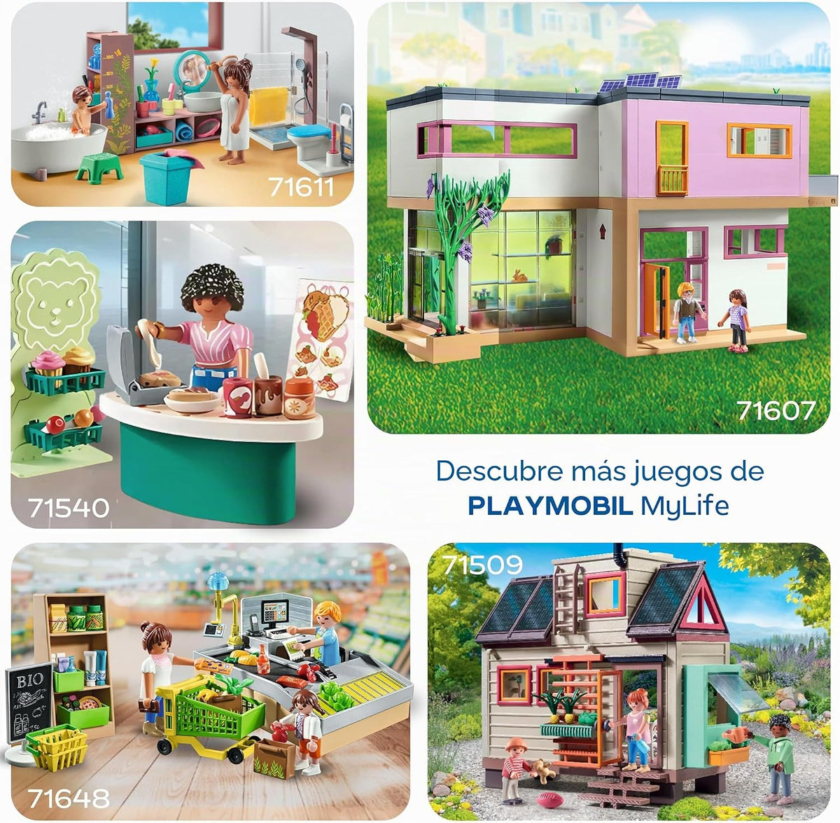 Playmobil Autobús escolar con accesorios y 4 figuras