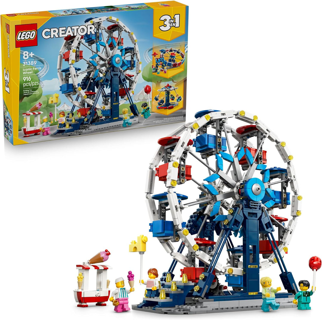 LEGO Creator Noria Icónica 3 en 1 31389 | Juguetes de construcción...