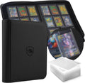 Carpeta Top Loader 9 Bolsillos, Capacidad para 360 Toploaders, 100 Toploaders INCLUIDOS