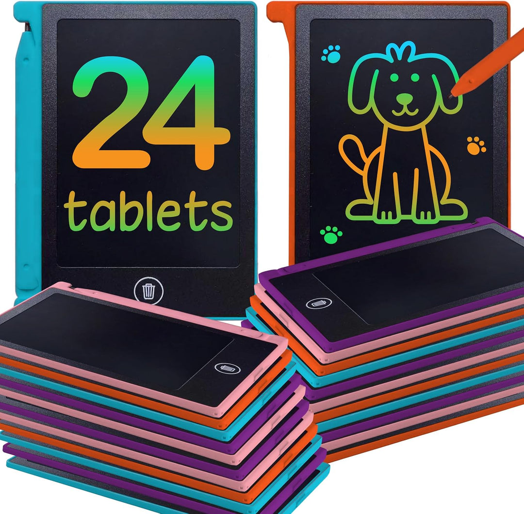 Playtapus Mini tableta de escritura LCD para niños, paquete de 12 -...