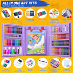All en One Art Supplies Include Drawing Kit, Origami & Paper-Cutting Crafts