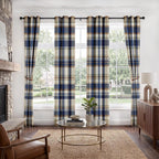 4 paneles de cortinas opacas, cortinas de oscurecimiento de