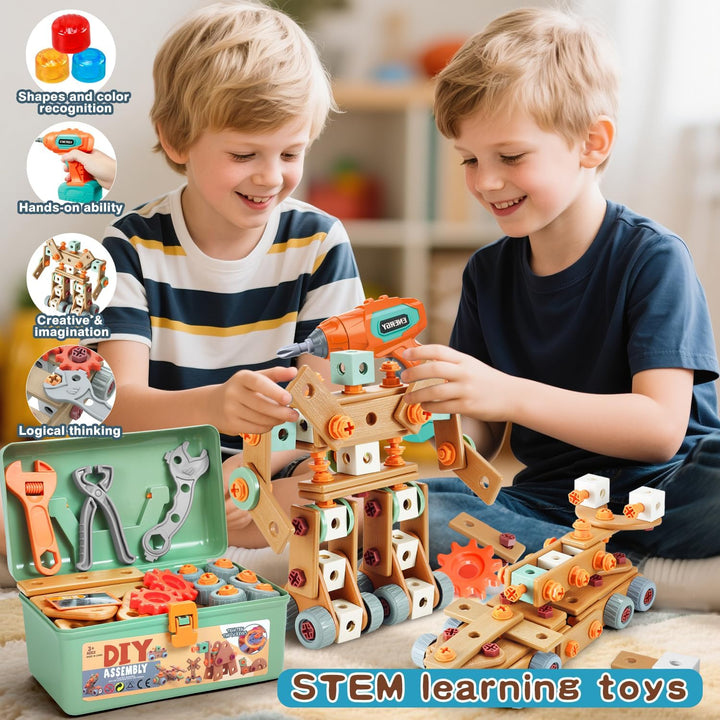 Juego de herramientas para niños con taladro juego de