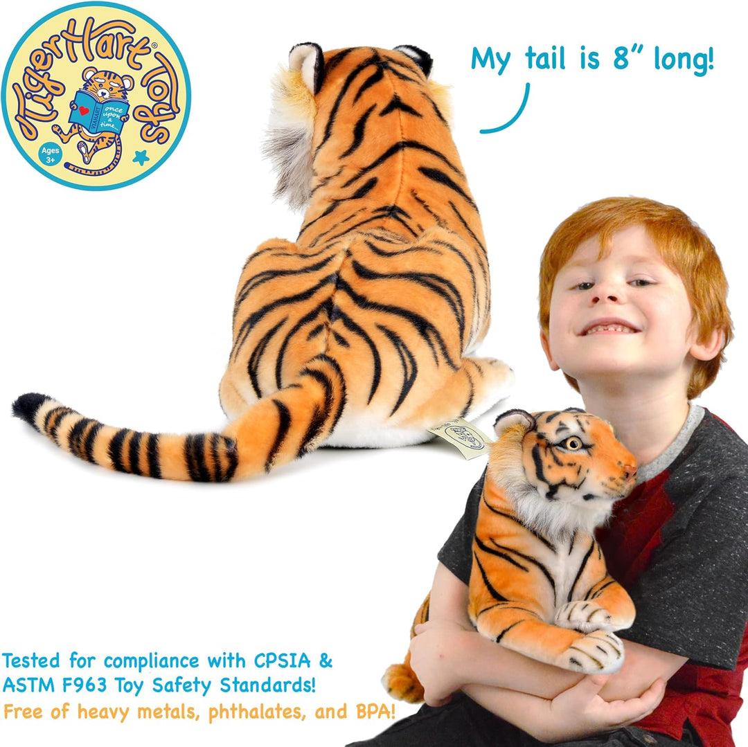 TigerHart Arrow El tigre - ¡Apriétame! - Peluche de 17 pulgadas