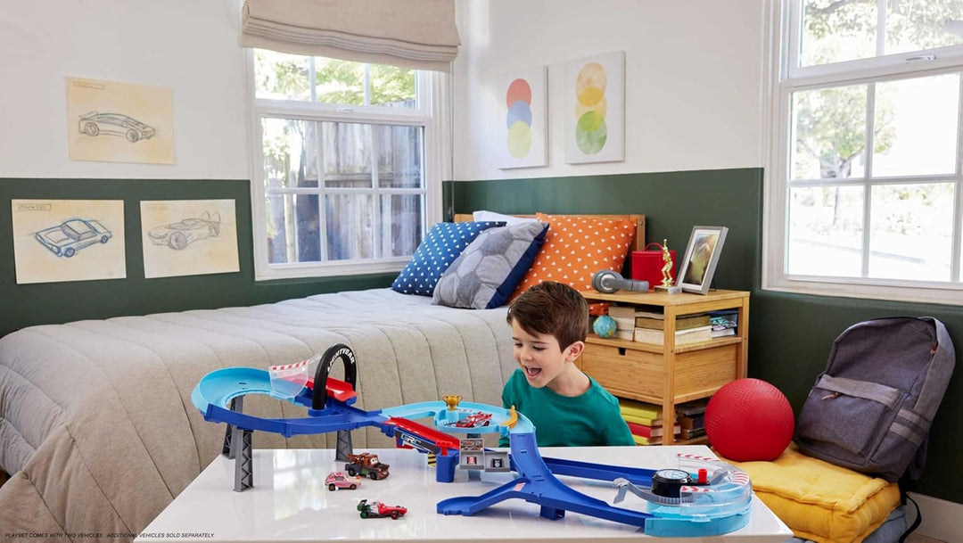 Mattel Disney y Pixar Cars Set de Juego con 2 Vehículos de Juguete,...