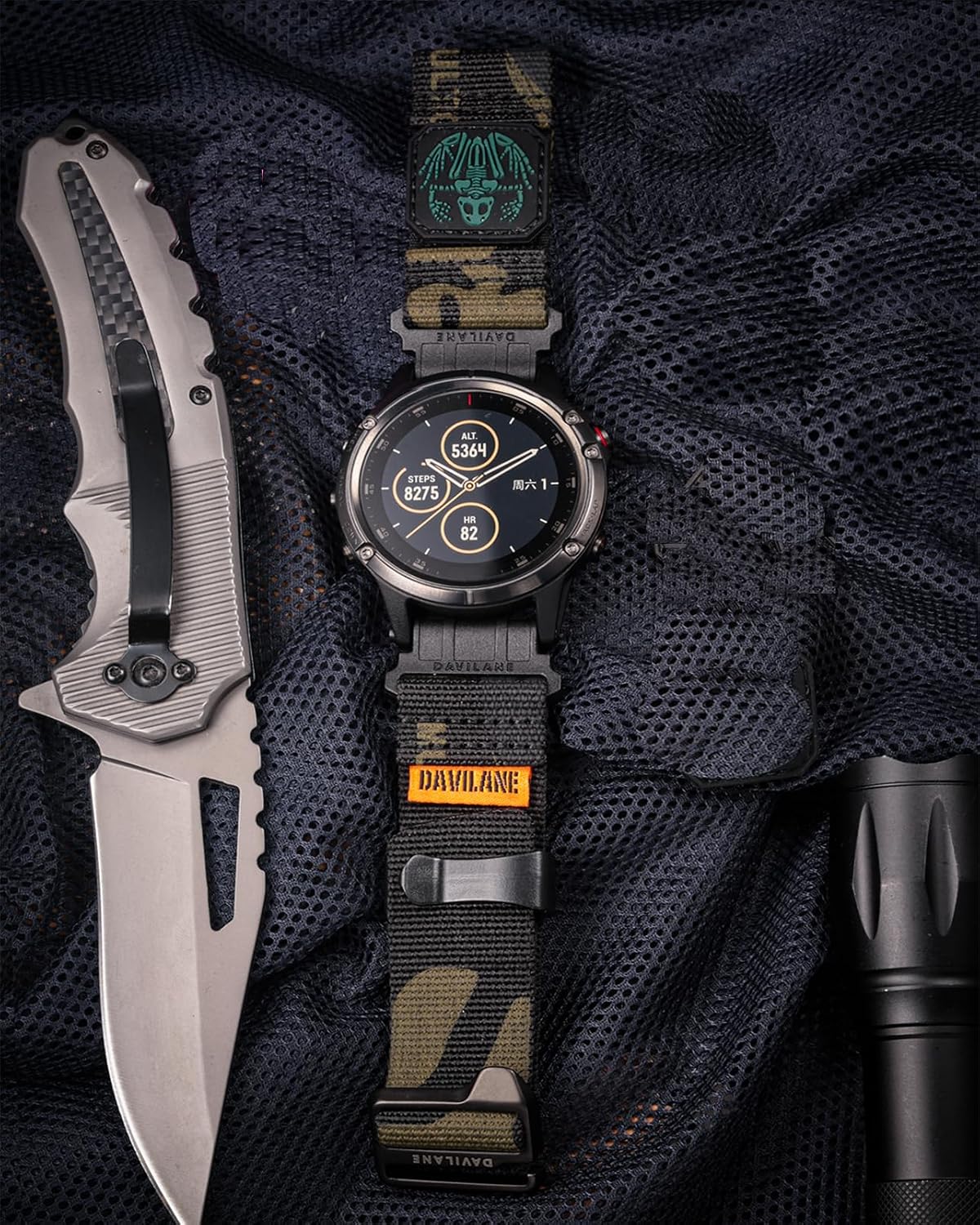 Correa de reloj compatible con Garmin Fenix 8 AMOLED 1.693 in/7S Pro/6S/6S